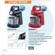 MIDEA 5 Speed Stand Mixer (Black) SM0293-BK